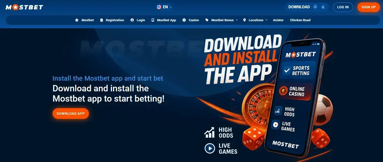 Current Mostbet mobile interface or app guidance